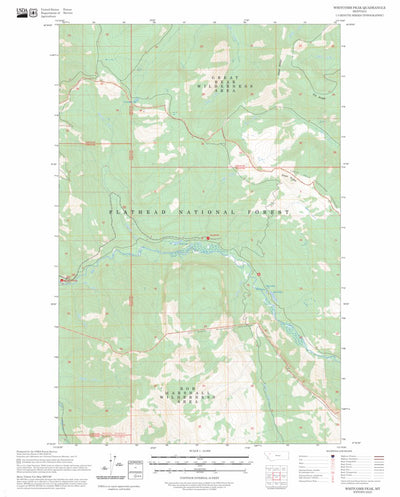Whitcomb Peak, MT FSTopo Preview 1