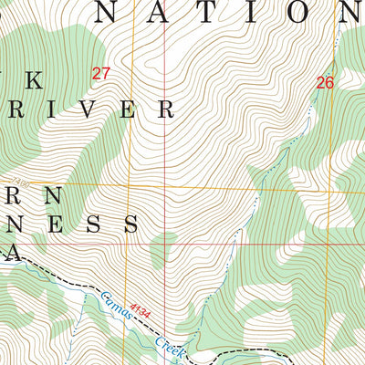 White Goat Mountain, ID FSTopo Preview 2