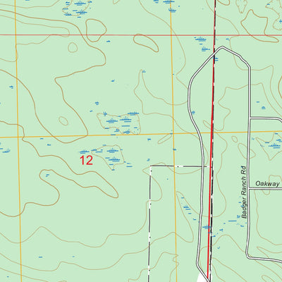 White Lake, WI FSTopo Preview 2