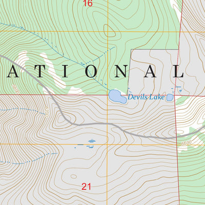 Whisky Bill Peak, CA FSTopo Preview 2