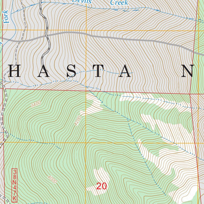 Whisky Bill Peak, CA FSTopo Preview 3