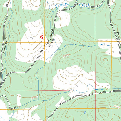 White Mud Lake, WA FSTopo Preview 2