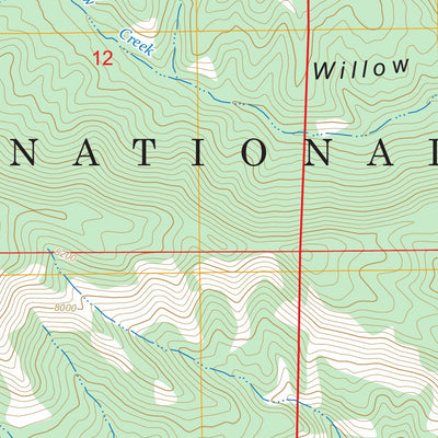 White Pine Peak, UT FSTopo Preview 2