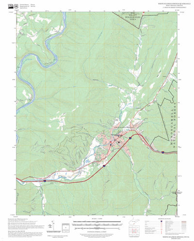 White Sulphur Springs, WV-VA FSTopo Preview 1