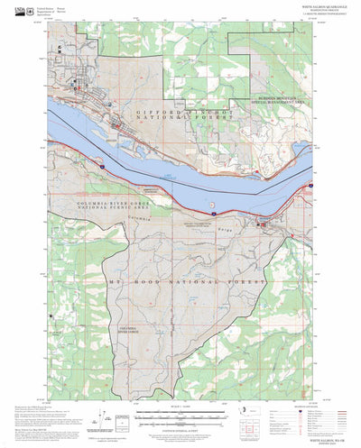 White Salmon, WA-OR FSTopo Preview 1