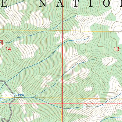 White Rock Peak, ID FSTopo Preview 2