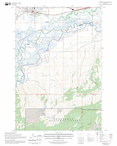 Whitehall, MT FSTopo Preview 1