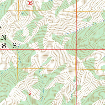 White Pine Peak, NV FSTopo Preview 3