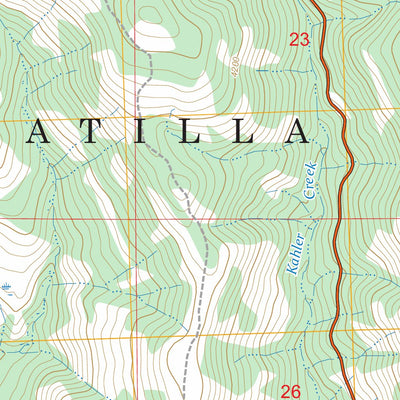 Whitetail Butte, OR FSTopo Preview 3