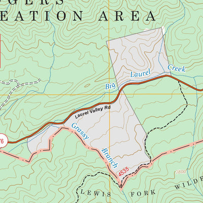 Whitetop Mountain, VA FSTopo Preview 2