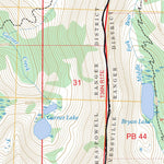 White Sand Lake, ID-MT FSTopo Preview 3