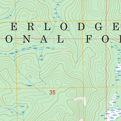 Whitetail Peak, MT FSTopo Preview 2