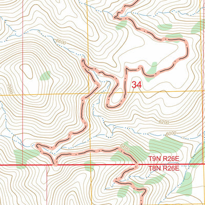 Wichman Canyon, NV FSTopo Preview 3