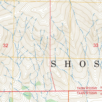 Wiggins Peak, WY FSTopo Preview 3