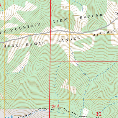 Whitney Reservoir, UT FSTopo Preview 3