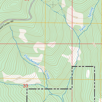 Widow Mountain, ID FSTopo Preview 3