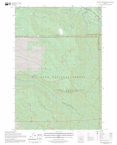 Wildcat Mountain, OR FSTopo Preview 1