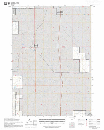 Wildlife Draw East, WY FSTopo Preview 1