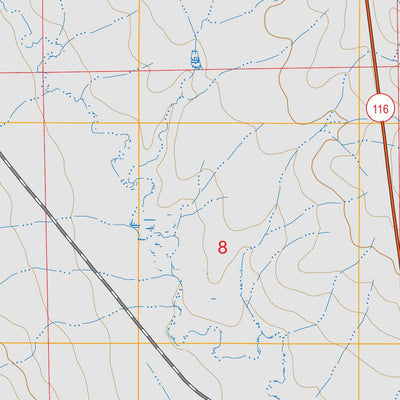 Wildlife Draw East, WY FSTopo Preview 2