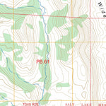 Wide Hollow Reservoir, UT FSTopo Preview 2