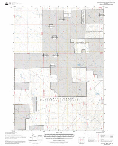 Wildlife Draw West, WY FSTopo Preview 1