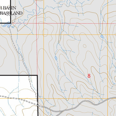 Wildlife Draw West, WY FSTopo Preview 2