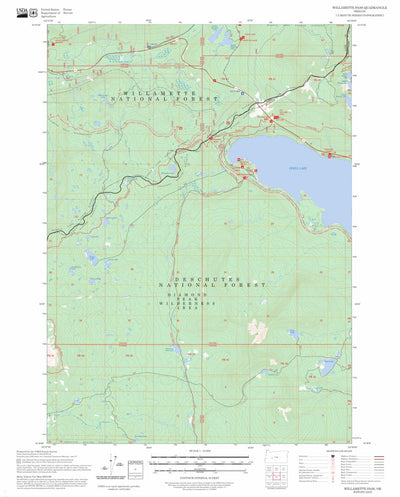 Willamette Pass, OR FSTopo Preview 1
