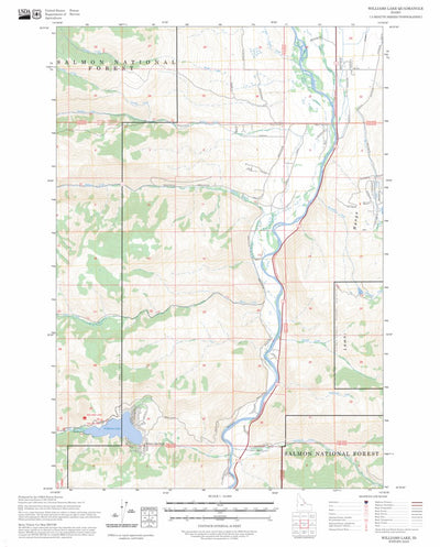 Williams Lake, ID FSTopo Preview 1