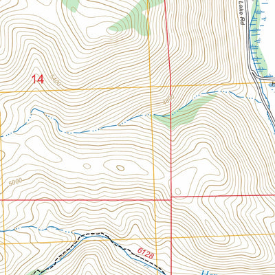 Williams Lake, ID FSTopo Preview 2