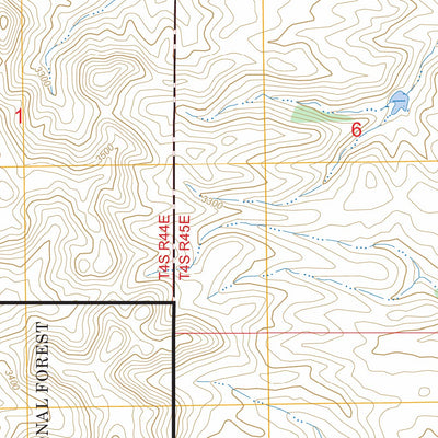 Willow Crossing, MT FSTopo Preview 3
