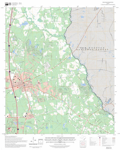 Willis, TX FSTopo Preview 1