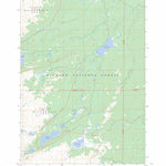 Willow Park Reservoir, WY FSTopo Preview 1