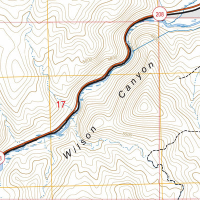Wilson Canyon, NV FSTopo Preview 3
