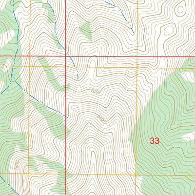 Willow Peak, NV FSTopo Preview 2