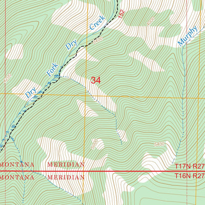 Wilson Gulch, MT FSTopo Preview 3