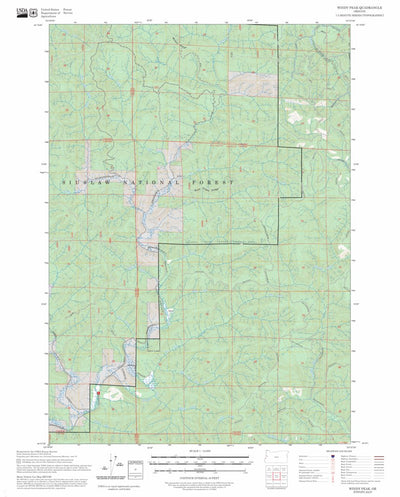 Windy Peak, OR FSTopo Preview 1