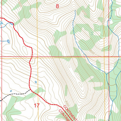 Winslow Creek, MT-ID FSTopo Preview 3