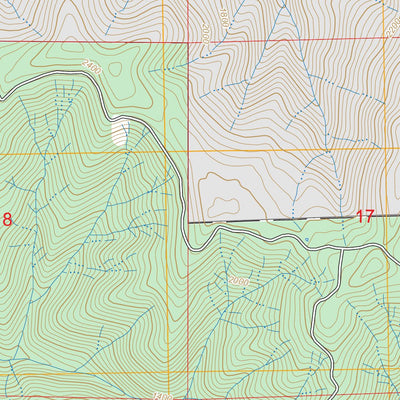 Winfield Creek, WA FSTopo Preview 3
