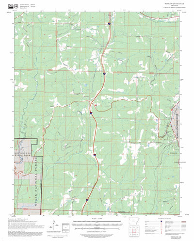 Winslow, AR FSTopo Preview 1