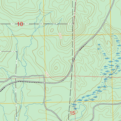 Winona South, MI FSTopo Preview 3