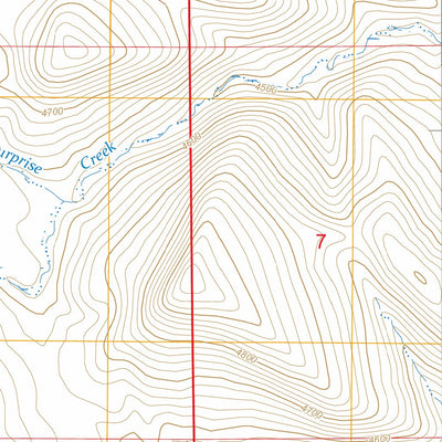 Wolf Butte NW, MT FSTopo Preview 3