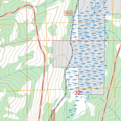 Wolf Creek, CA FSTopo Preview 3