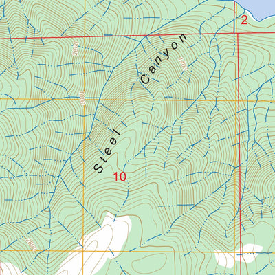 Winters Mountain, WA FSTopo Preview 3