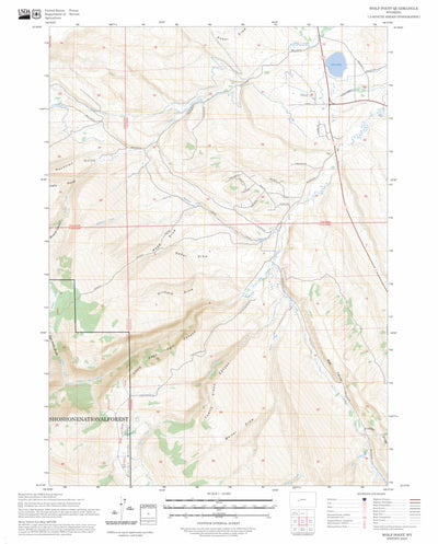 Wolf Point, WY FSTopo Preview 1
