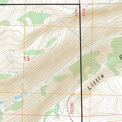 Wolf Point, WY FSTopo Preview 3