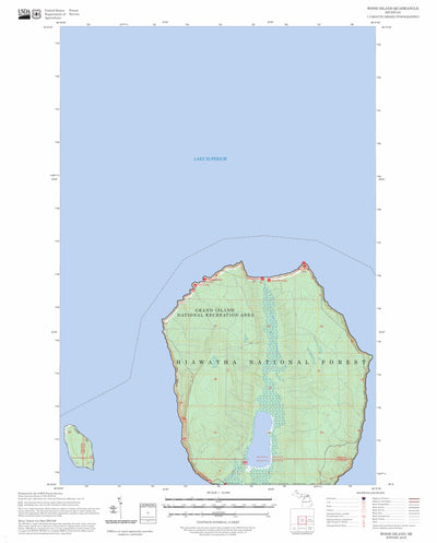 Wood Island, MI FSTopo Preview 1