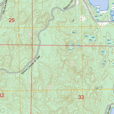 Woman Lake, MN FSTopo Preview 3