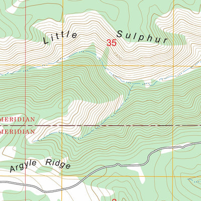 Wood Canyon, UT FSTopo Preview 2