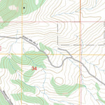 Woodhurst Mountain, MT FSTopo Preview 2