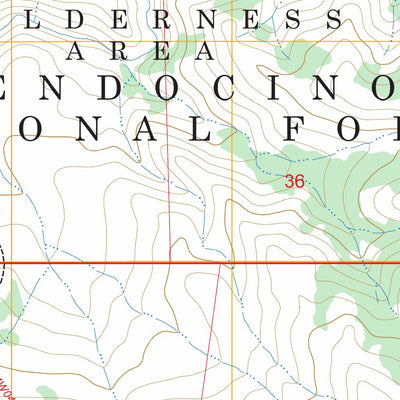 Wrights Ridge, CA FSTopo Preview 2